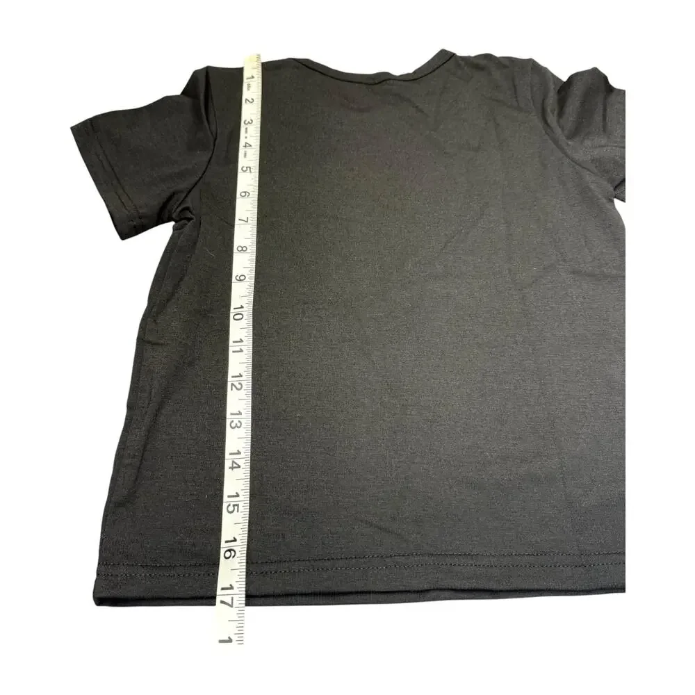 Just a Girl Who Loves Her Dad Shirt Kids 4-5Y Black - Picture 4 of 7